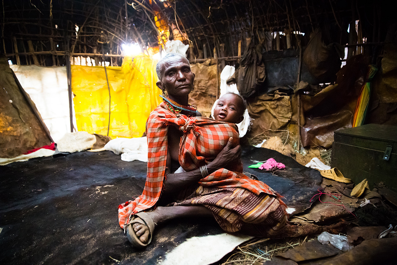 I was honored to have been invited into this woman's home in a Samburu village in Kenya; a truly humbling and eye-opening experience. 